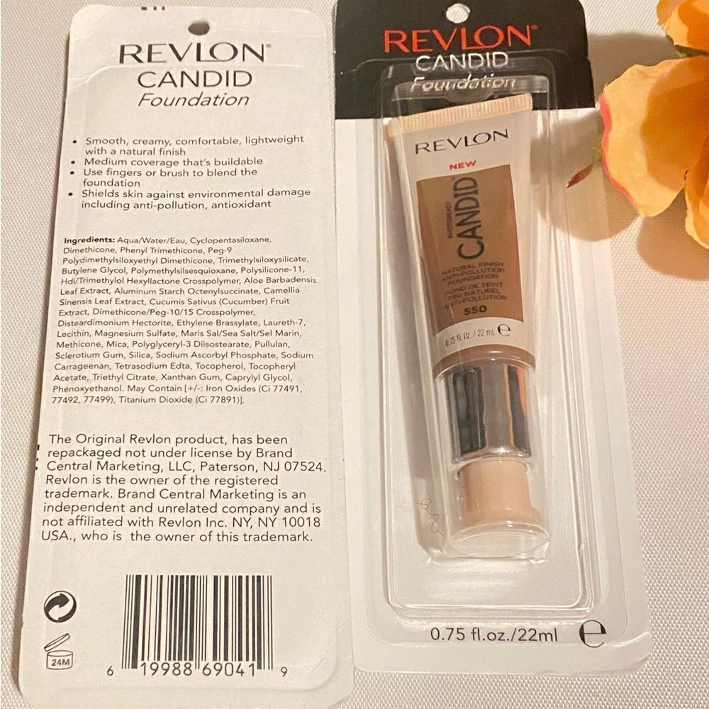 💥Revlon Candid Foundation Smooth Creamy Set of 2 comfortable lightweight 0.75FL - Picture 3 of 10